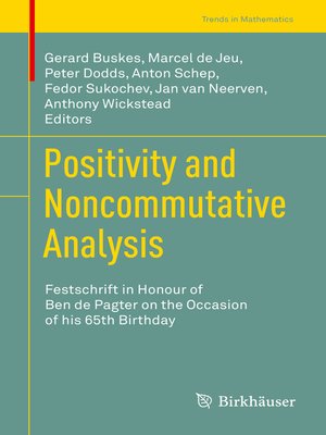cover image of Positivity and Noncommutative Analysis